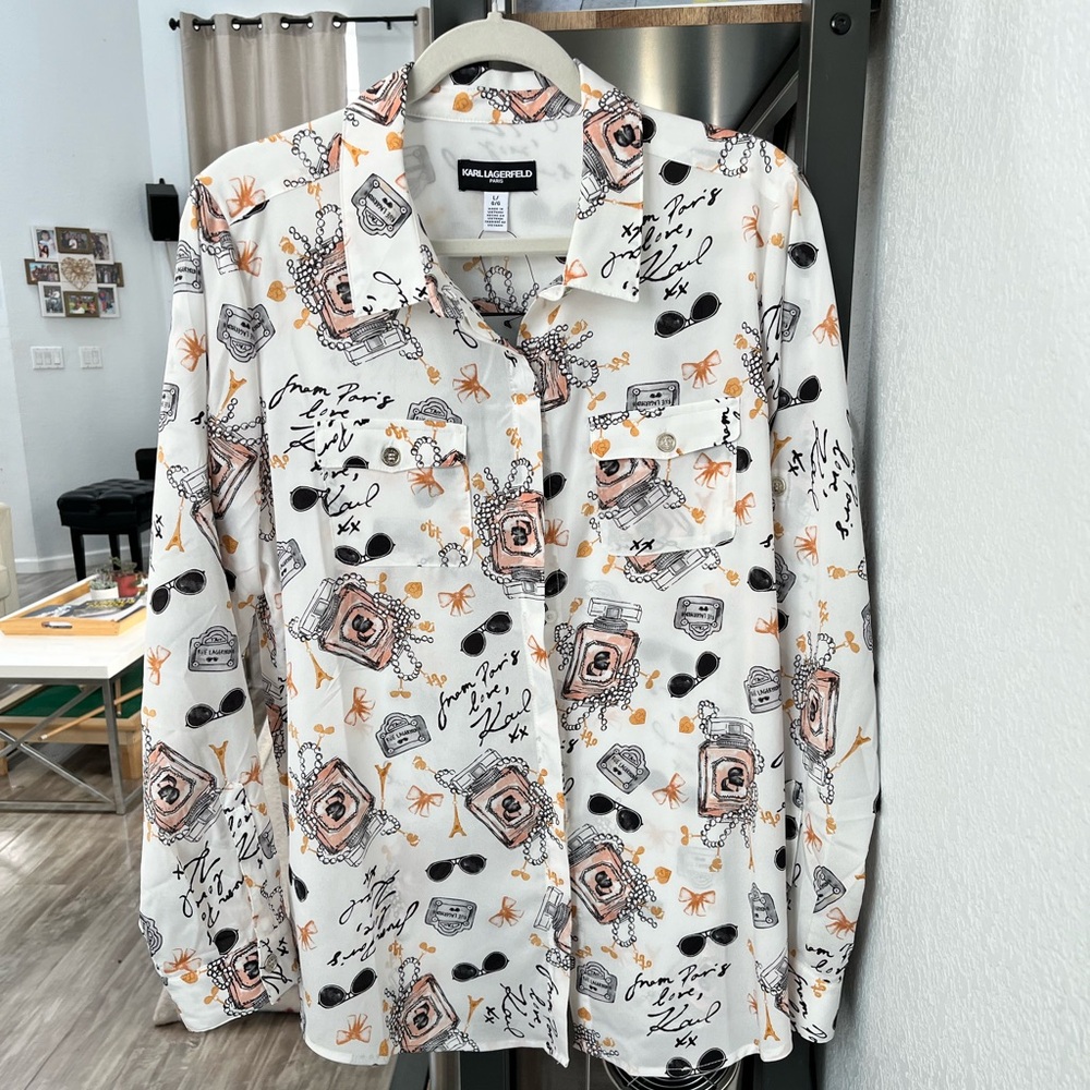Karl Lagerfeld blouse